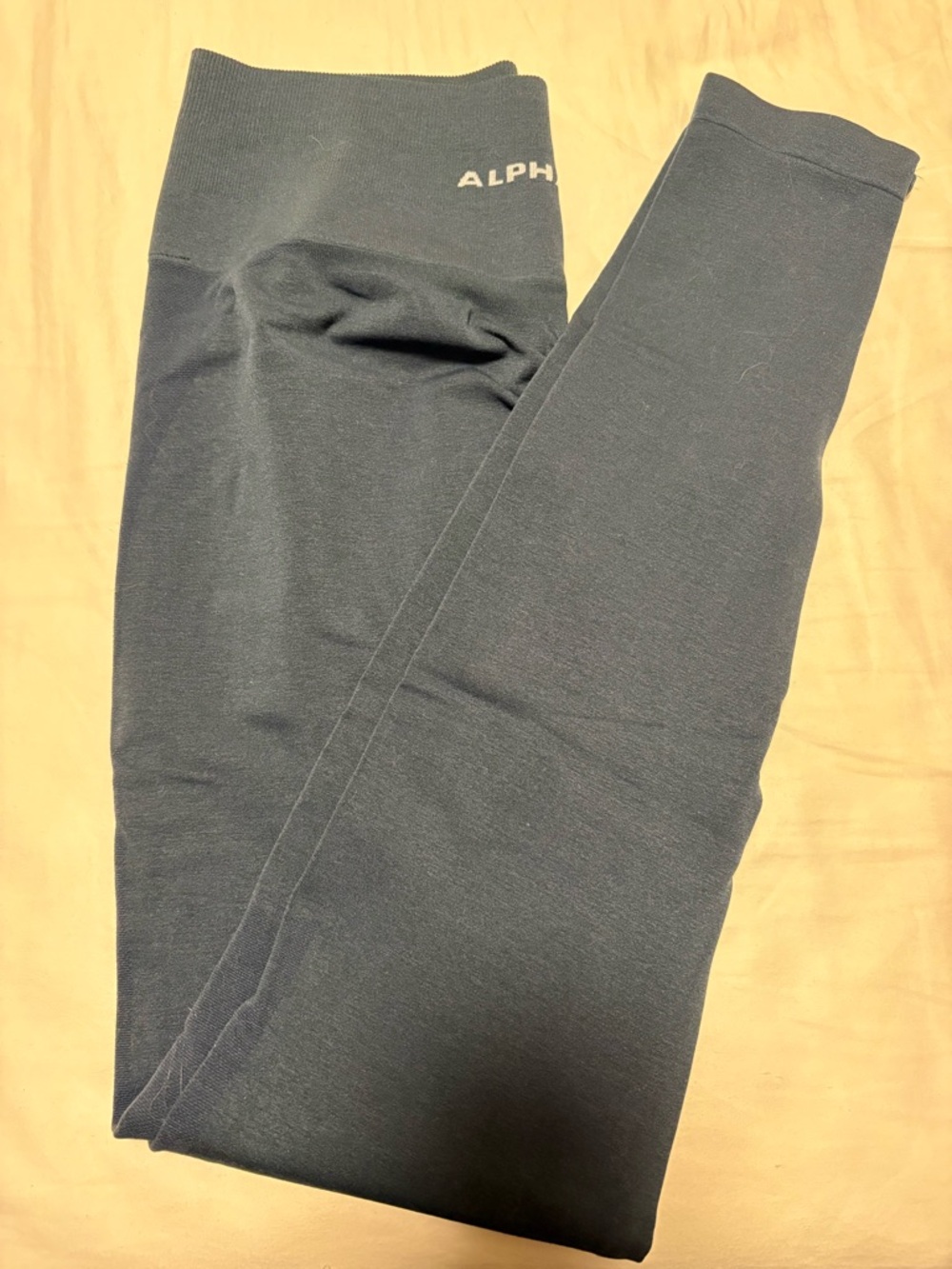 Alphalete amplify Navy High-Rise Leggings